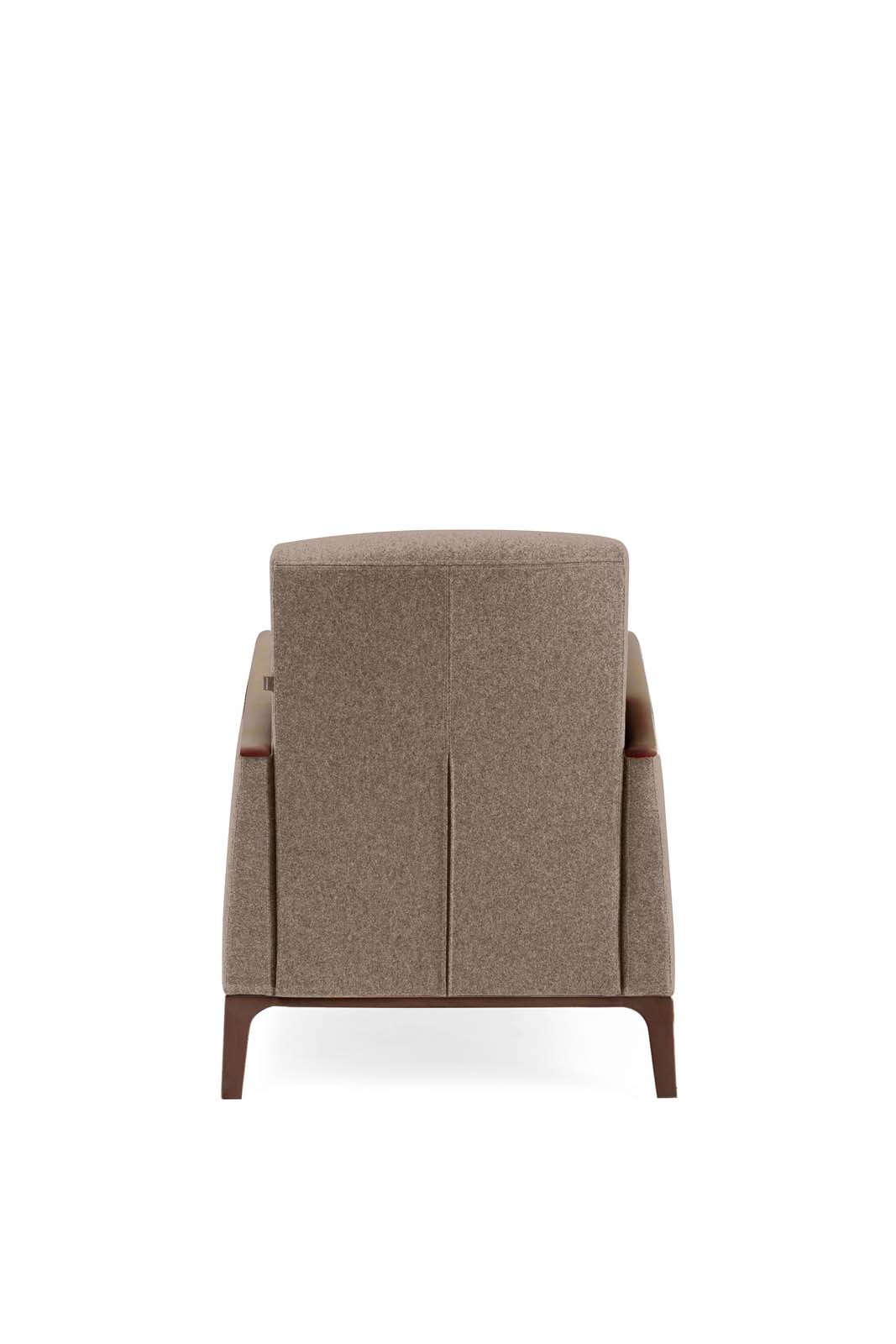 Sessel Mamy - Armlehne Holz
