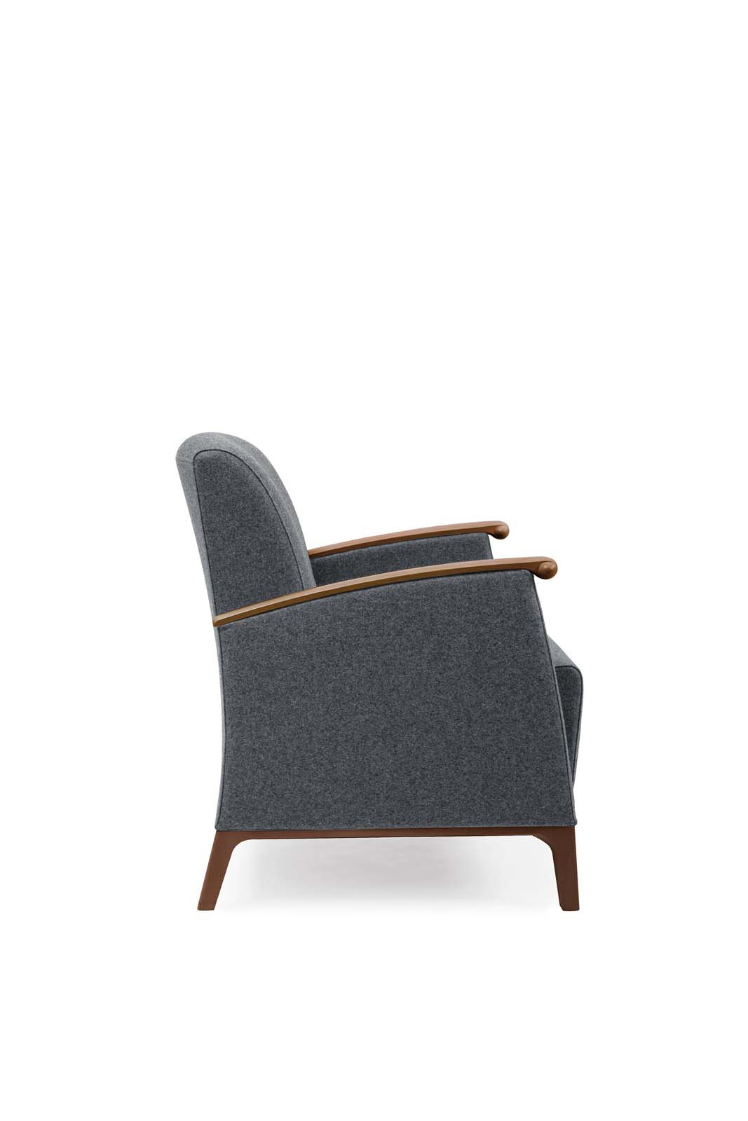 Sessel Mamy - Armlehne Holz