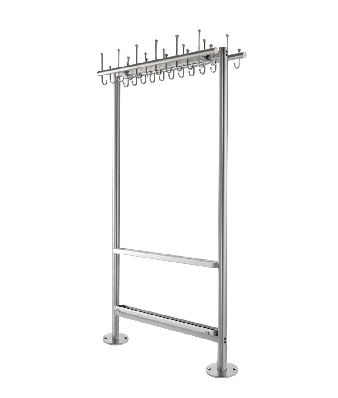 Garderobensystem FINO - Reihengarderobe rollbar