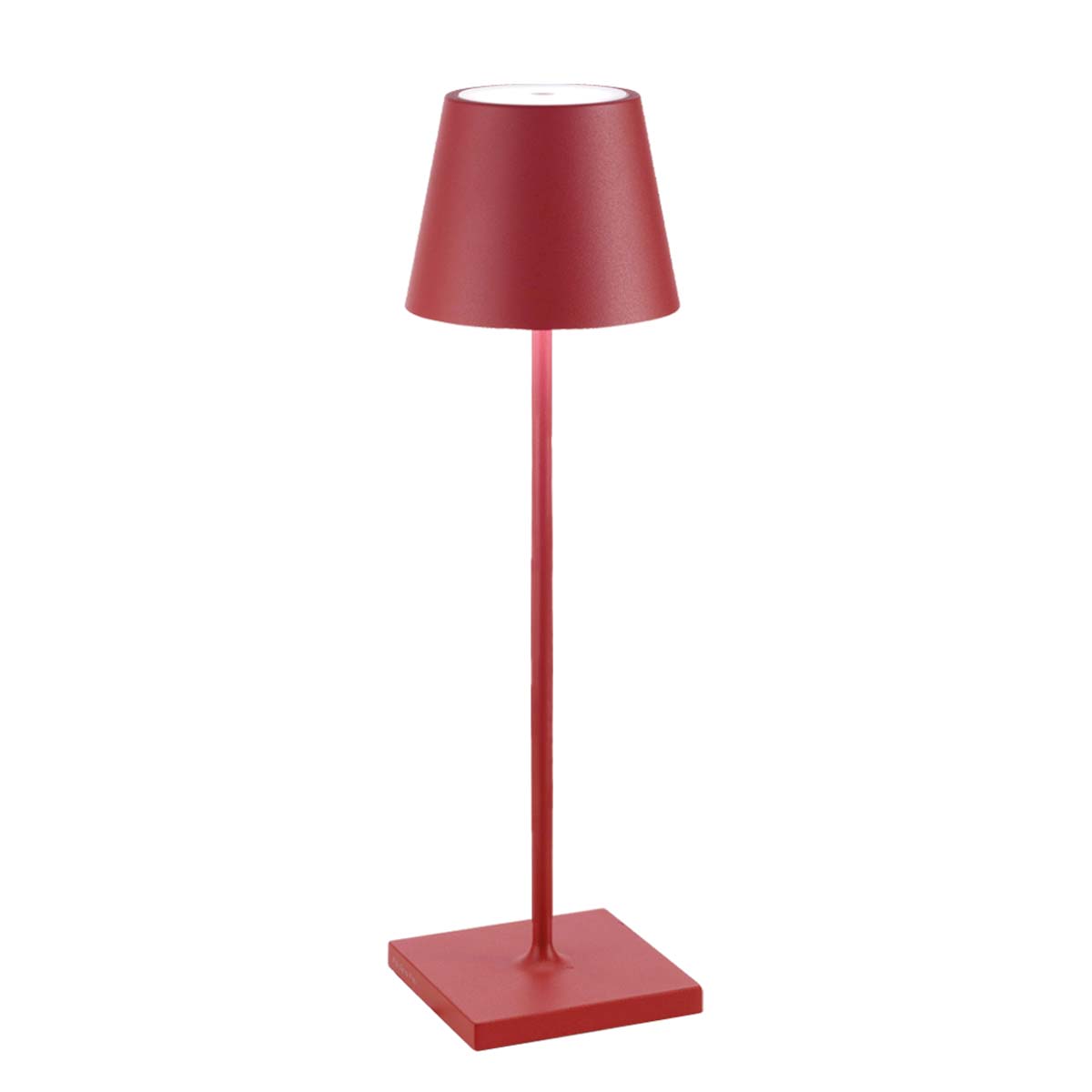 Tischleuchte Poldina - Rot