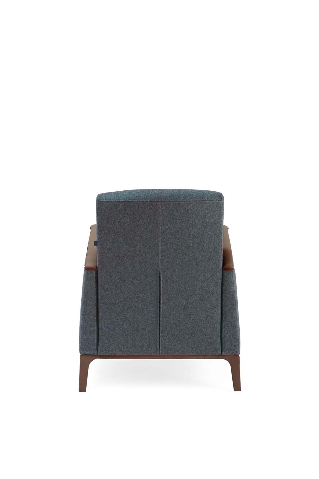 Sessel Mamy - Armlehne Holz