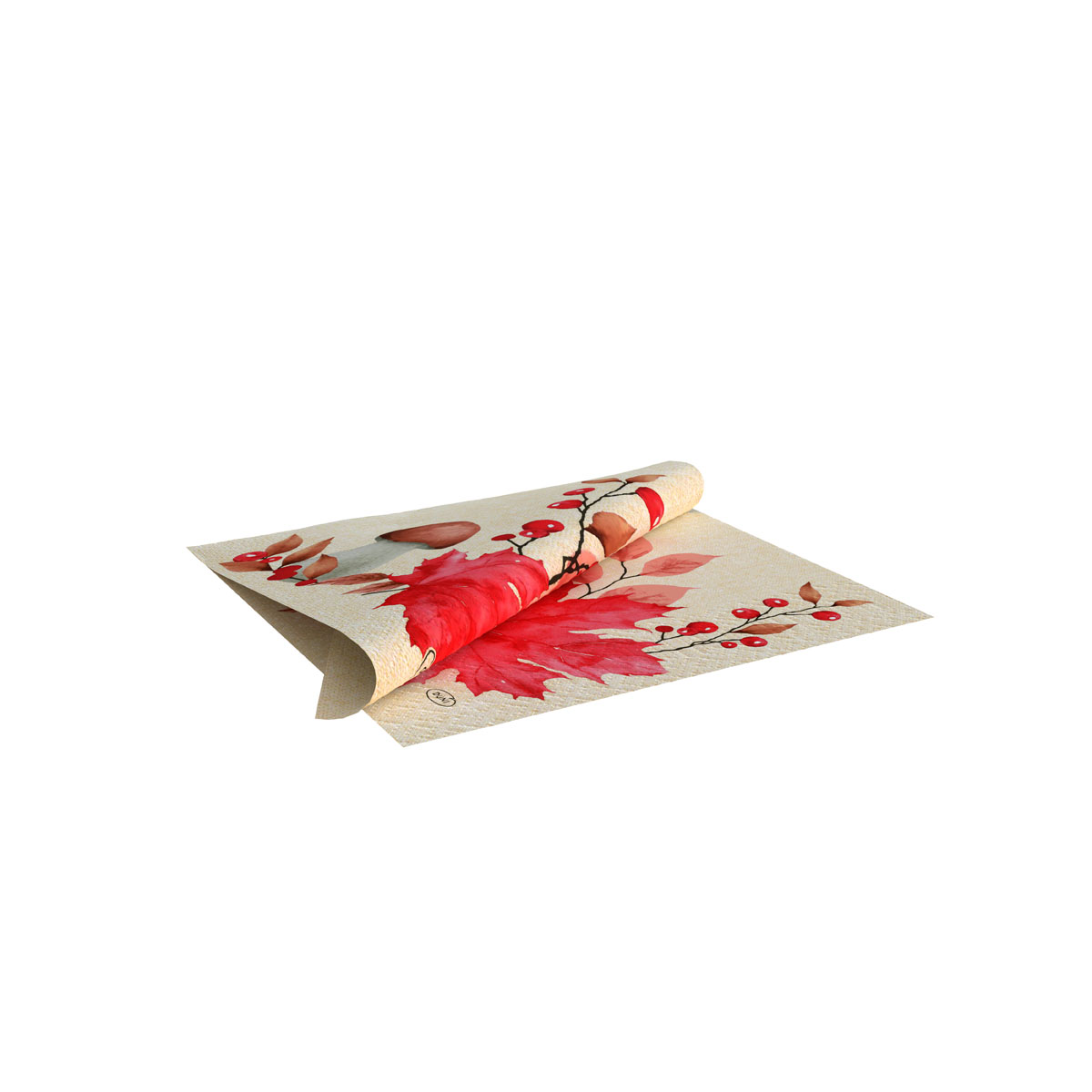 Zelltuchservietten WOODLAND 3-lagig, 24 x 24 cm